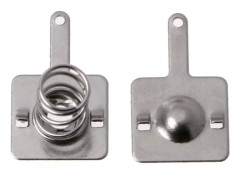 Metall batteri fjäderplatta set