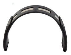 Hörlurar huvudband för sordin headset, huvudband fäste taktiskt tillbehör (svart)