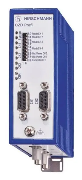 Hirschmann 942 148-001 OZD Profi 12M G11 Gränssnittskonverter PROFIBUS 24 V/DC 1 st