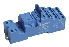 Finder 94.54 Reläuttag Lämplig för följande serier: Weg Series CWC , Finder Series 99 Finder 55.32, Finder 55.34, Finder 99.80 Brick 10 st