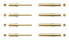Harting 09 67 000 8576 Stiftkontakt AWG min.: 24 AWG max.: 20 Forgyldt 100 st