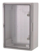 Boxexpert BXPPABST350500190-F01 Elskåp 350 x 500 x 190 ABS, polykarbonat Ljusgrå 1 st