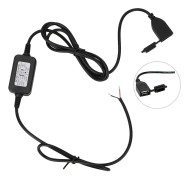 Motorcykel usb port uttag styre laddare för telefon