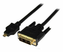 Kabel HDMI till DVI Startech HDDDVIMM2M 2 m Svart