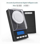 50g / 0.001g Milligram Scale, Fine Scale, Mg Scale, Milligram Scale, Pocket Scale, Laboratory Scale With