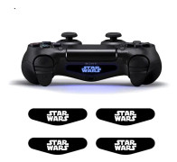 4st / set LED-ljusstång-klistermärken för Playstaion-4 / PS4 Gamepad Light Cover-Bar-klistermärken för PS4-kontroller - 1