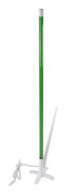 Rörformad lampa 60 st LED-dioder 134 cm Grön