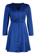 Women / Girl Woven A-line Plus Size Dress