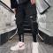 Flera fickor streetwear lastbyxor