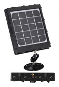 Nätaggregat laddare batteri solpanel för jaktkameror