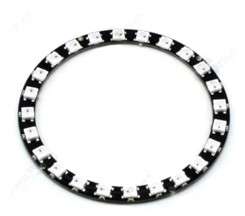 24 bitars led ringled med integrerade drivrutiner