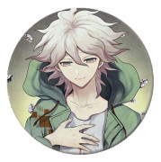 Söt anime utlösare lycklig förödelse monokuma brosch cosplay badge