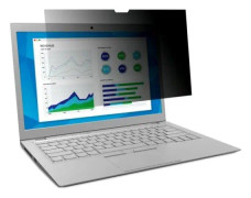 3M PFTMS004, 33 cm (13"), 3:2, Bärbar dator, Privatfilter för ramlösa datorskärmar, Bländningsskydd, Avskildhet, 23 g
