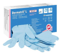 KCL Dermatril L 741 074110081C 100 st Engångshandske Storlek (handskar): 10 EN 455