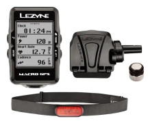 Lezyne Cycle Computer Macro GPS HRSC Loaded (LZN-1-GPS-MACRO-V104-HS)