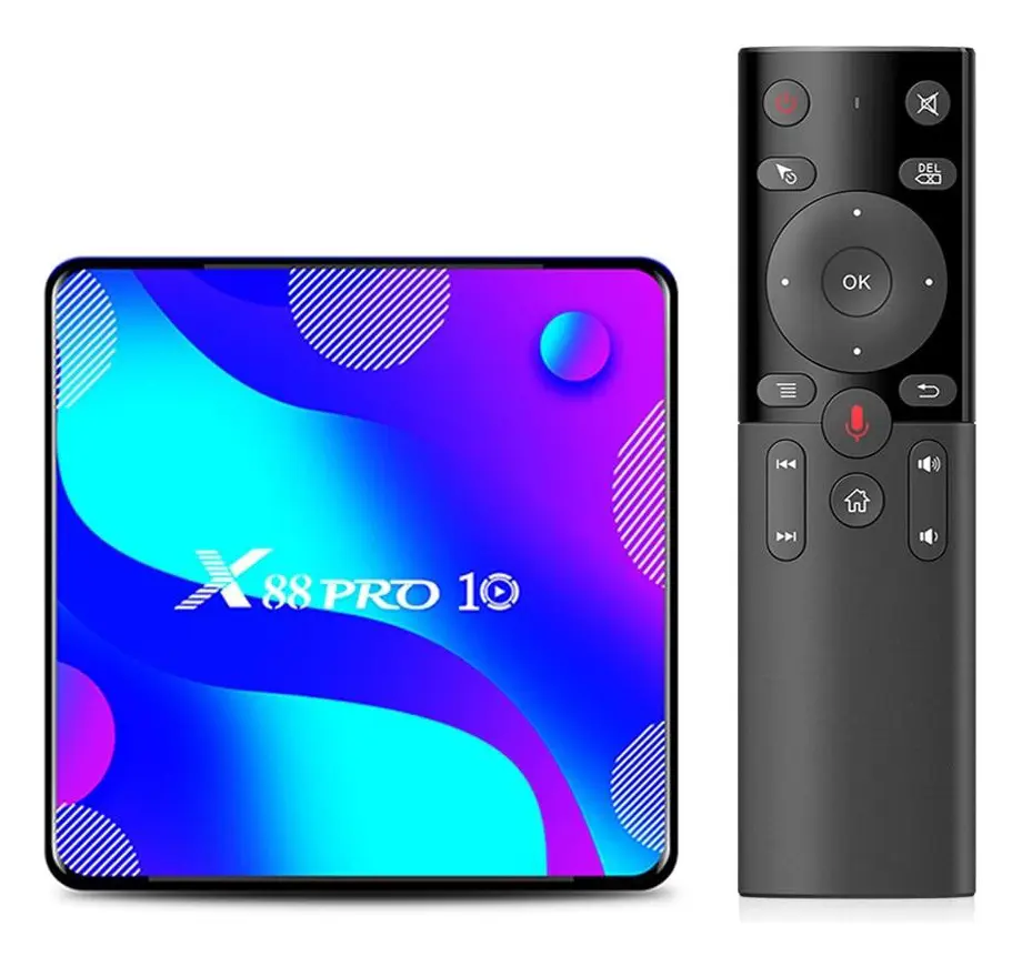 Smart-tv box android, 4k set top box, mediaspelare