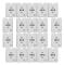 RFID-blockerande korthylsor 20-pack Silver