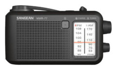Sangean-MMR-77 - Personlig radio - 0.1 Watt - mattsvart