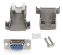 StarTech.com Monterad DB9 (F) Löd D-SUB-kontakt med plastbakskal - Serieport - DB-9 (F) - för P/N: ICUSB2324852, ICUSB422