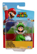 Nintendo Super Mario Cat Luigi figur 6,5cm