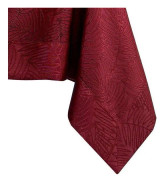 Tablecloth AmeliaHome Gaia Claret, 120x120 cm