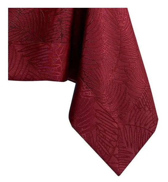 Tablecloth AmeliaHome Gaia Claret, 120x120 cm