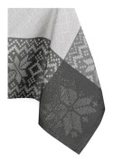 AmeliaHome TCLOTH/AH/SAINTES/GREY/140X400