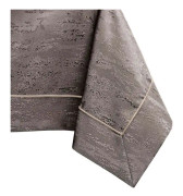 AmeliaHome AmeliaHome stain resistant tablecloth VESTA BRD PPG COCOA 130X180