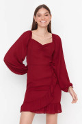 Women / Girl Woven A-line Dress