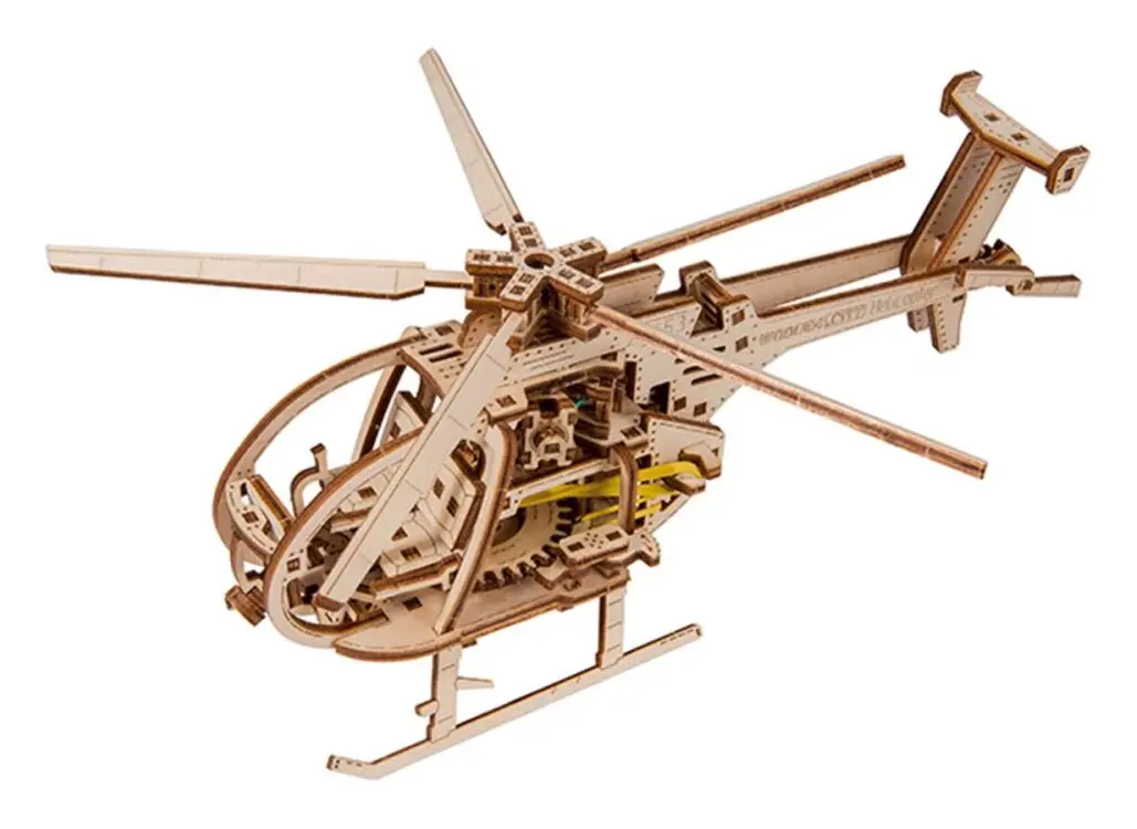 Wooden city Helikopter