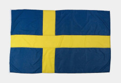 Flagga till flaggstång Adela, Sverige, flaggvävd polyester, 420 x 263 cm
