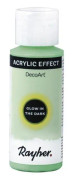 Fosforescerande fluorescerande akrylfärg 59 ml - grön
