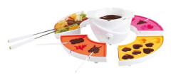 3 i 1 chokladfondue - DELTA - Variabel temperatur - Vit