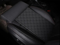 Automobile Seat Pillow & General Car Seat Thigh Support Extension Leather Pad