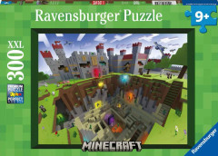 300 bitar XXL pussel - Ravensburger - Minecraft - Fantasy - Grön - Barn - Mindre än 100 bitar