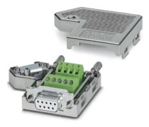 Phoenix Contact SUBCON 9/F-SH 9 Way Right Angle Cable Mount D-sub Connector Socket, 2.77mm Pitch