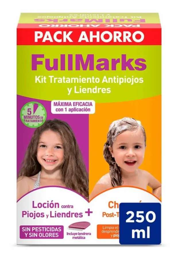 Fullmarks Lotion Anti lice Kit 100ml Shampoo 150ml