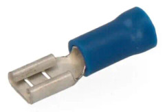 Kontakt EDM Faston Ø 4,8 mm kvinnlig plugg Kabel 100 antal
