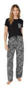 Debenhams Zebra raka pyjamasbyxor för kvinnor/damer