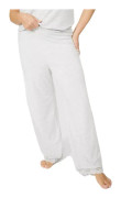 Debenhams Kvinnor/Damer Viskos spetsiga pyjamasbyxor