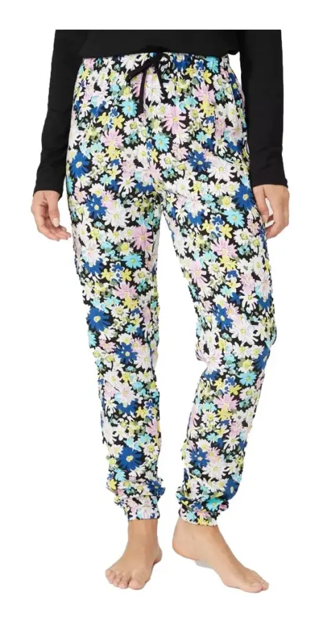 Debenhams Kvinnor/Damer vävda Daisy Lounge Pants med manschett