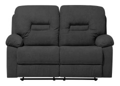 Soffa 2-sits mörkgrå BERGEN
