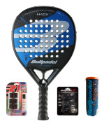 Bullpadel Hack 03 CTRL 2023 + Protector Weight + Overgrip + Next