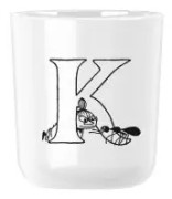 Moomin ABC mugg - K 0.2 l. Moomin white