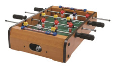Mister Gadget MG2018 Bordsspel Bordsfotboll Med 2 resultattavlor och 2 bollar Metallplast Brun och grön H10x31x51 cm
