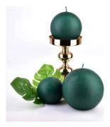 Affek Design Candle CLASSIC CANDLES 12cm ball green