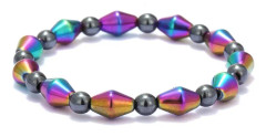 2-Pack Anti-Angst Magnetic Anklet Obsidian Chakra Anklet