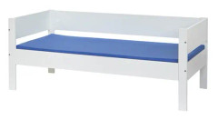 Huxie - Dagbädd Med Skyddskanter - Vit - 70x160 Cm