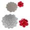2 In 1 3D Petal Knife Mold DIY Greeting Card Scrapbook Album Making Stencil