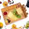 Bamboo Cheese Board Charcuterie Board Sets(36x29x1.5cm)
